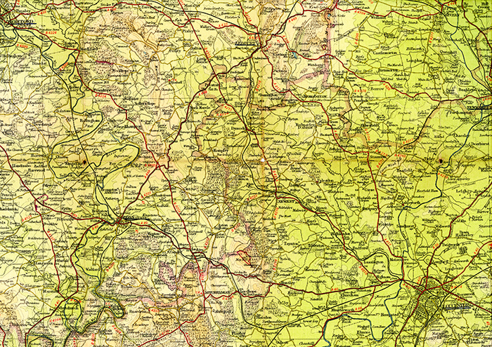 Glos map