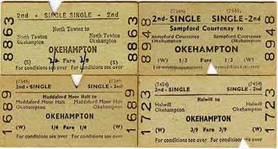 Okehampton ticket